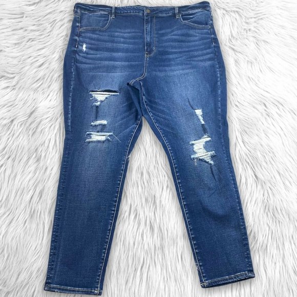 American Eagle Outfitters Denim - American Eagle Highest Rise Destructed Jeggings